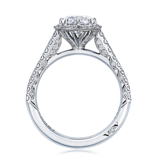 Round Bloom Engagement Ring