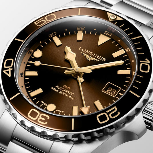 Hydroconquest Gmt Automatic Watch L3.790.4.66.6