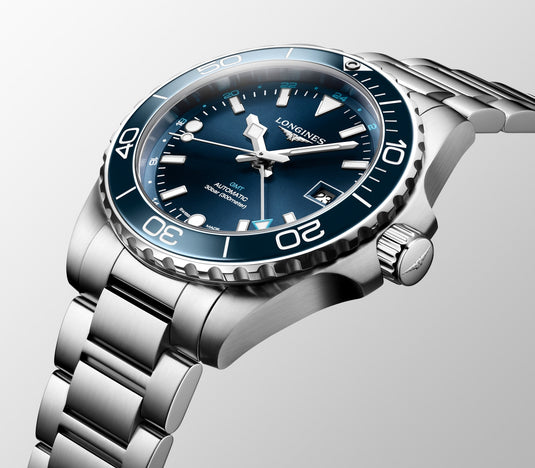 Hydroconquest Gmt Automatic Watch L3.790.4.96.6