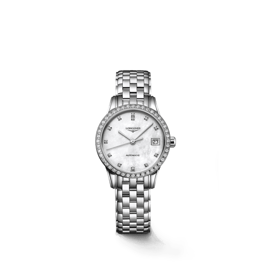 Longines Flagship Automatic Watch, Ø 26.00 Mm, Stainless Steel. L4.274.0.87.6