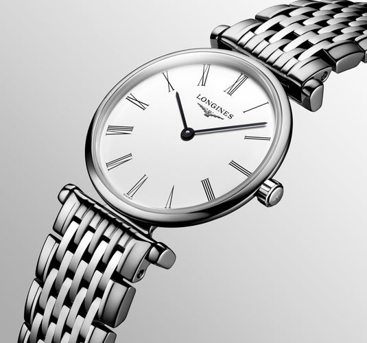 Longines La Grande Classique De Longines Quartz Watch, Ø 24.00 Mm, Stainless Steel. L4.209.4.11.C