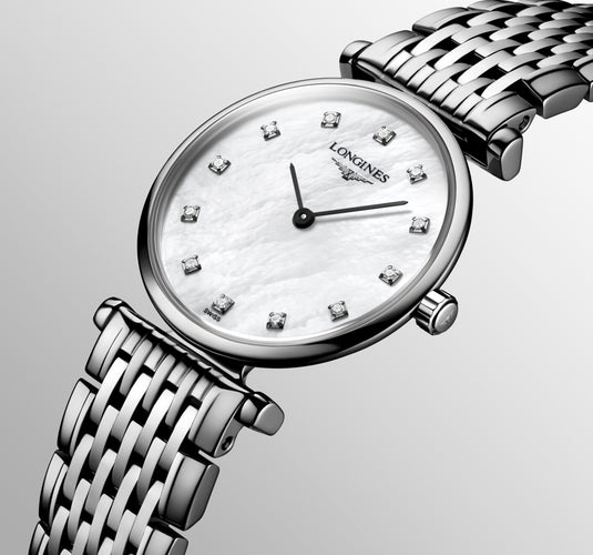 Longines La Grande Classique De Longines Quartz Watch, Ø 24.00 Mm, Stainless Steel. L4.209.4.87.C