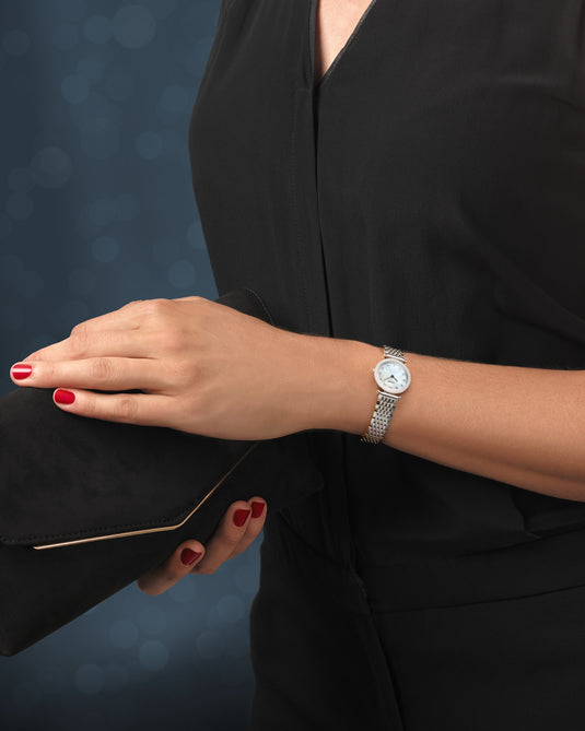 Longines La Grande Classique De Longines Quartz Watch, Ø 24.00 Mm, Stainless Steel. L4.341.0.80.C