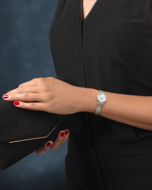 Longines La Grande Classique De Longines Quartz Watch, Ø 24.00 Mm, Stainless Steel. L4.341.0.80.C