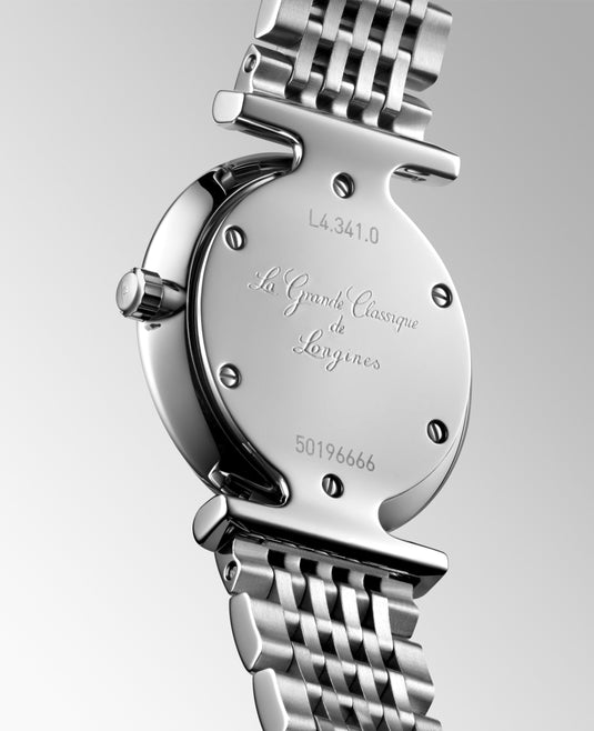 Longines La Grande Classique De Longines Quartz Watch, Ø 24.00 Mm, Stainless Steel. L4.341.0.80.C