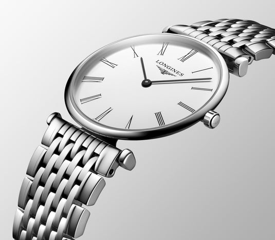 Longines La Grande Classique De Longines Quartz Watch, Ø 29.00 Mm, Stainless Steel. L4.512.4.11.C
