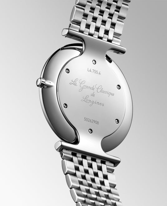 Longines La Grande Classique De Longines Quartz Watch, Ø 36.00 Mm, Stainless Steel. L4.755.4.11.C