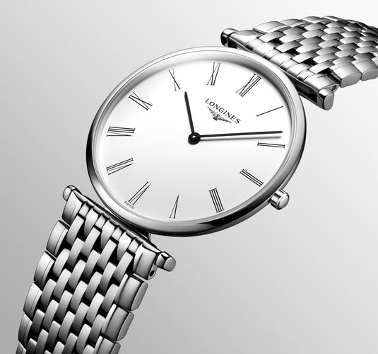Longines La Grande Classique De Longines Quartz Watch, Ø 36.00 Mm, Stainless Steel. L4.755.4.11.C