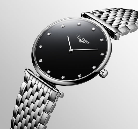 Longines La Grande Classique De Longines Quartz Watch, Ø 38.00 Mm, Stainless Steel. L4.866.4.58.C