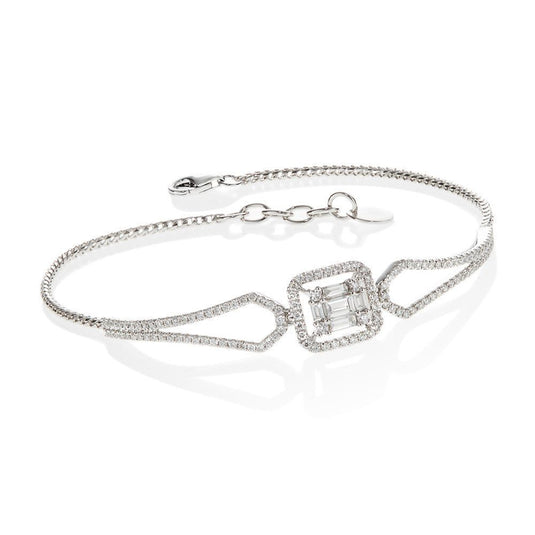 14K WHITE GOLD DIAMOND BRACELET LDD400-W