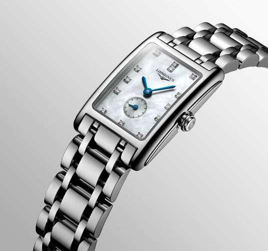 Longines Dolcevita Quartz Watch, 20.80 X 32.00 Mm, Stainless Steel. L5.255.4.87.6
