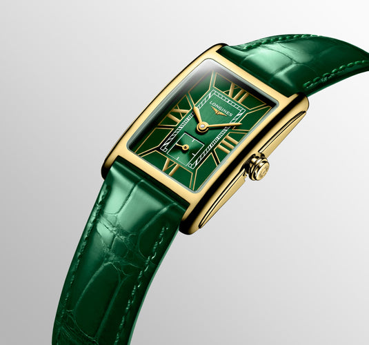 Longines Dolcevita Quartz Watch, 20.50 X 32.00 Mm, 18 Karat Yellow Gold. L5.255.6.95.2