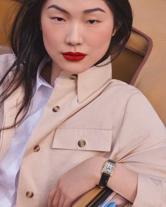 Longines Dolcevita Quartz Watch, 20.50 X 32.00 Mm, 18 Karat Yellow Gold. L5.255.7.71.0