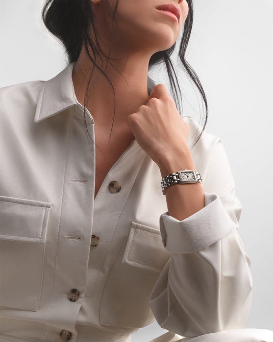 Longines Dolcevita Quartz Watch, 17.70 X 27.00 Mm, Stainless Steel. L5.258.0.71.6