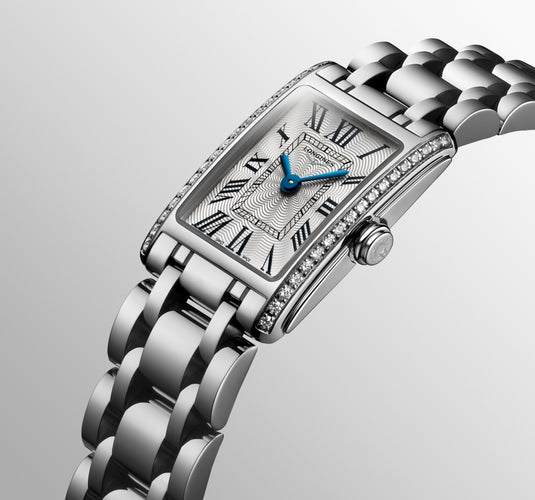 Longines Dolcevita Quartz Watch, 17.70 X 27.00 Mm, Stainless Steel. L5.258.0.71.6