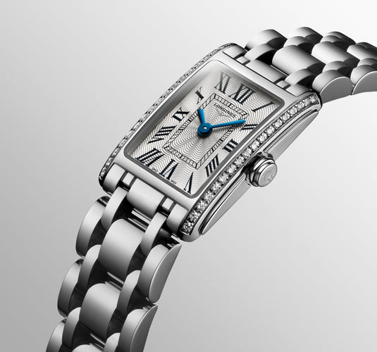 Longines Dolcevita Quartz Watch, 17.70 X 27.00 Mm, Stainless Steel. L5.258.0.71.6