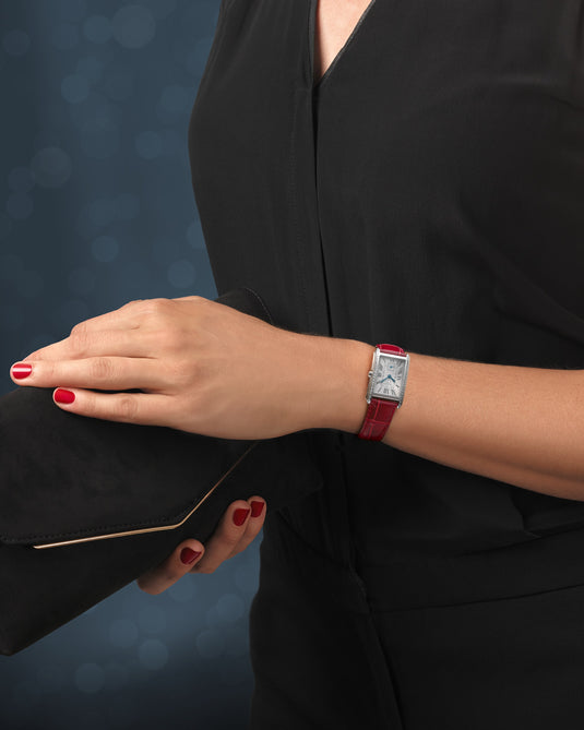 Longines Dolcevita Quartz Watch, 23.30 X 37.00 Mm, Stainless Steel. L5.512.0.71.5