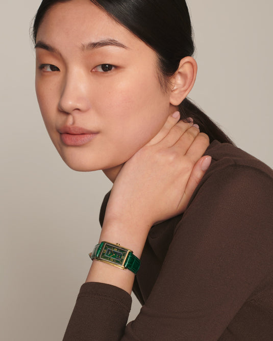 Longines Dolcevita Quartz Watch, 23.00 X 37.00 Mm, 18 Karat Yellow Gold. L5.512.6.95.2