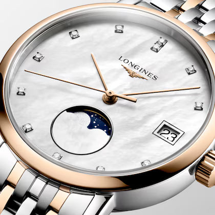 Elegant Collection Moonphase Quartz Watch L4.330.5.87.7