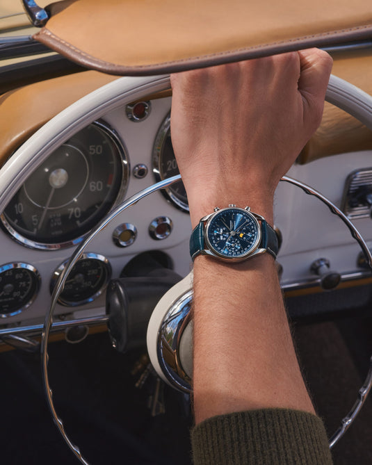 Longines Master Collection Chrono Moonphase Automatic Watch, Ø 40.00 Mm, Stainless Steel. L2.673.4.92.0