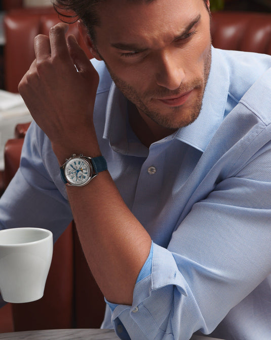 Longines Master Collection Chrono Moonphase Automatic Watch, Ø 42.00 Mm, Stainless Steel. L2.773.4.71.2