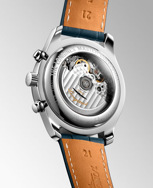 Longines Master Collection Chrono Moonphase Automatic Watch, Ø 42.00 Mm, Stainless Steel. L2.773.4.92.0