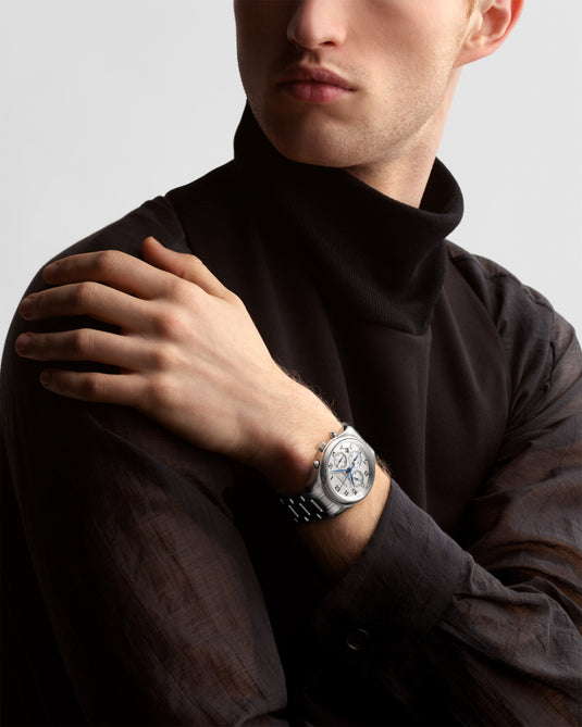 Longines Master Collection Chronograph Automatic Watch, Ø 42.00 Mm, Stainless Steel. L2.759.4.78.6