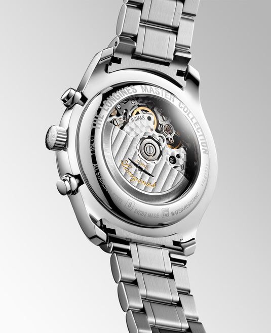 Longines Master Collection Chronograph Automatic Watch, Ø 42.00 Mm, Stainless Steel. L2.759.4.78.6