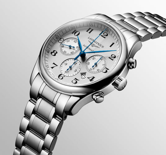 Longines Master Collection Chronograph Automatic Watch, Ø 42.00 Mm, Stainless Steel. L2.759.4.78.6