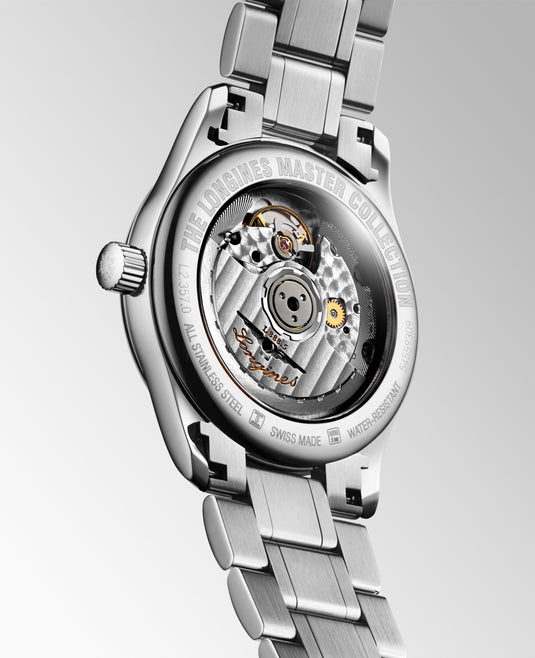 Longines Master Collection Automatic Watch, Ø 34.00 Mm, Stainless Steel. L2.357.0.73.6