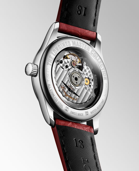 Longines Master Collection Automatic Watch, Ø 34.00 Mm, Stainless Steel. L2.357.4.70.2