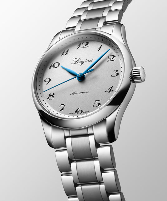 Longines Master Collection Automatic Watch, Ø 34.00 Mm, Stainless Steel. L2.357.4.73.6