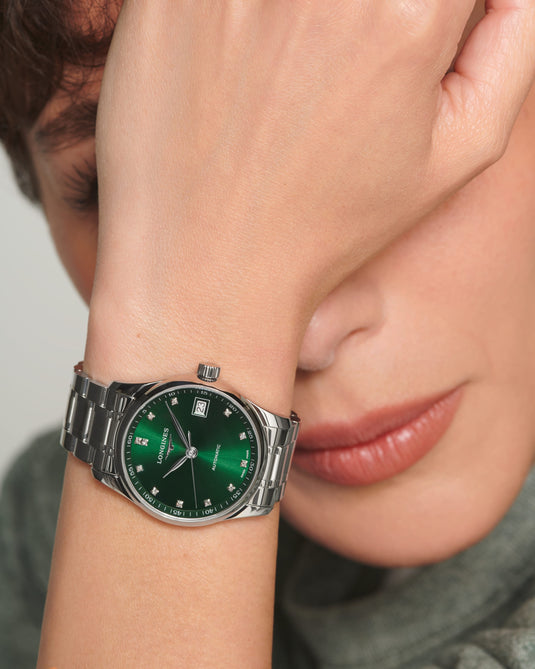 Longines Master Collection Automatic Watch, Ø 34.00 Mm, Stainless Steel. L2.357.4.99.6