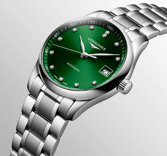 Longines Master Collection Automatic Watch, Ø 34.00 Mm, Stainless Steel. L2.357.4.99.6