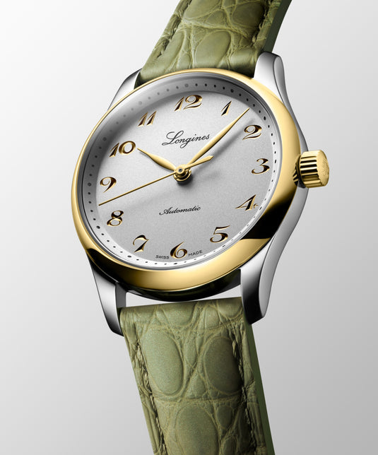 Longines Master Collection Automatic Watch, Ø 34.00 Mm, Stainless Steel And 18 Karat Yellow Gold Cap 200. L2.357.5.72.2