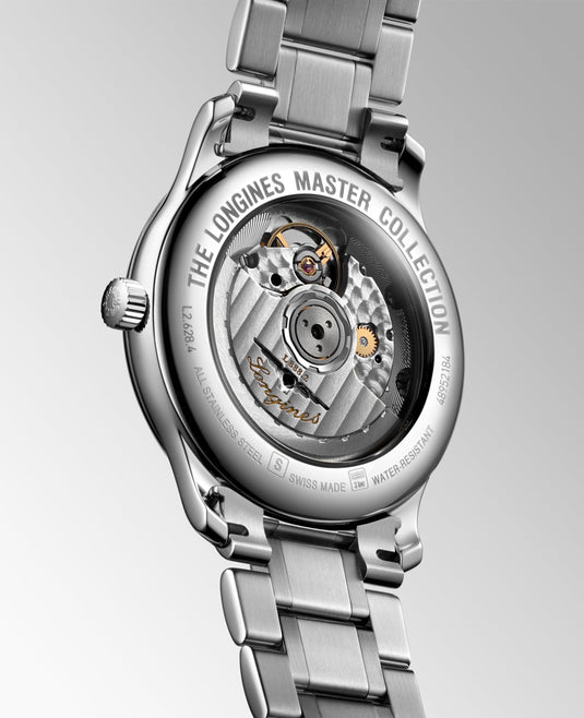 Longines Master Collection Automatic Watch, Ø 38.50 Mm, Stainless Steel. L2.628.4.77.6