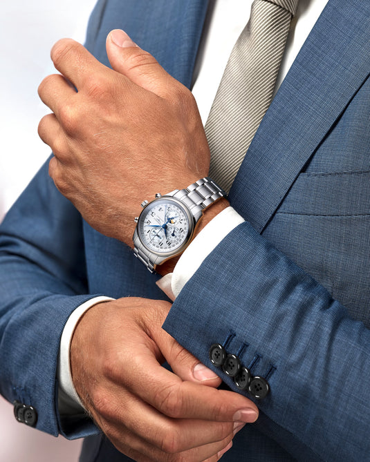 Master Collection Chrono Moonphase Automatic Watch L2.773.4.78.6