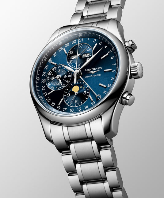 Master Collection Chrono Moonphase Automatic Watch L2.773.4.92.6