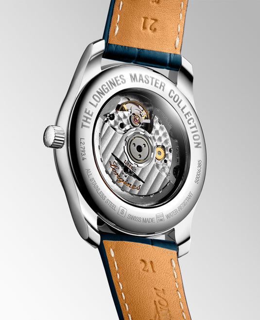 Longines Master Collection Automatic Watch, Ø 40.00 Mm, Stainless Steel. L2.793.4.97.0
