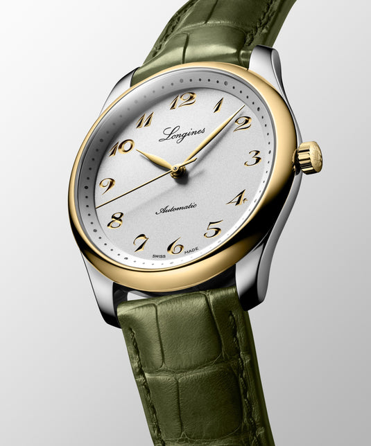 Longines Master Collection Automatic Watch, Ø 40.00 Mm, Stainless Steel And 18 Karat Yellow Gold Cap 200. L2.793.5.72.2