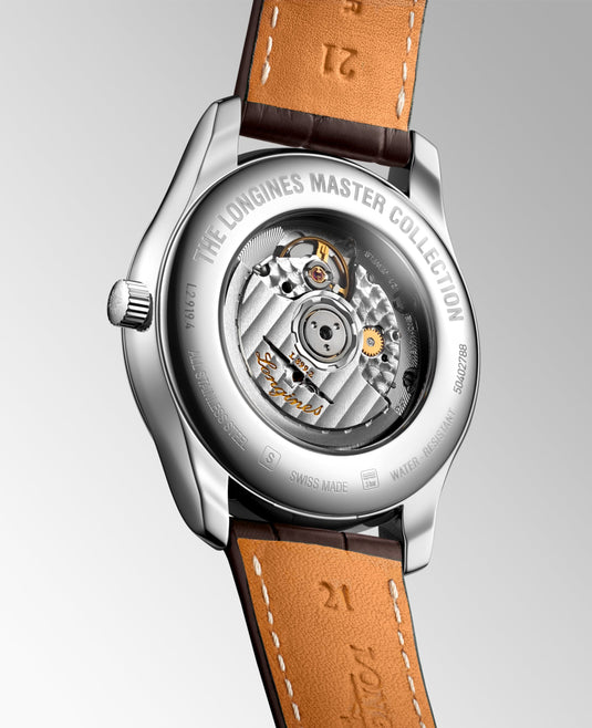 Longines Master Collection Moonphase Automatic Watch, Ø 42.00 Mm, Stainless Steel. L2.919.4.78.3