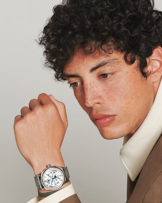 Longines Master Collection Retrograde Automatic Watch, Ø 44.00 Mm, Stainless Steel. L2.739.4.71.6