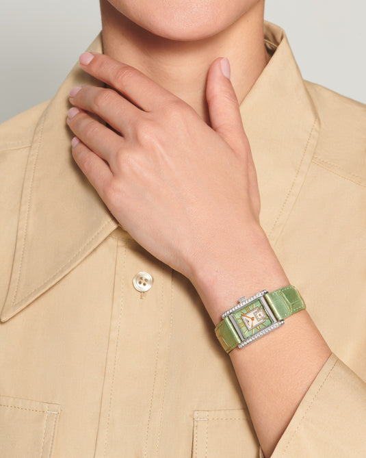 Longines Mini Dolcevita Quartz Watch, 21.50 X 29.00 Mm, Stainless Steel. L5.200.0.05.2