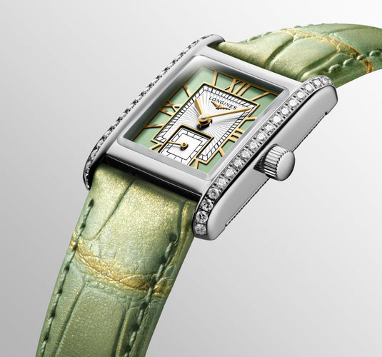 Longines Mini Dolcevita Quartz Watch, 21.50 X 29.00 Mm, Stainless Steel. L5.200.0.05.2