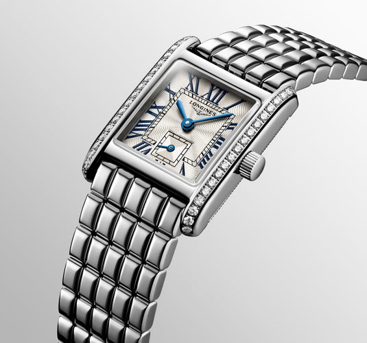 Longines Mini Dolcevita Quartz Watch, 21.50 X 29.00 Mm, Stainless Steel. L5.200.0.71.6