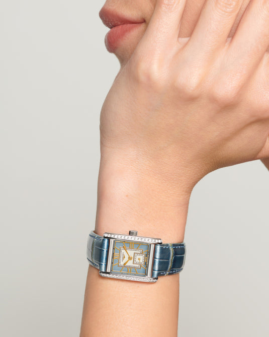 Longines Mini Dolcevita Quartz Watch, 21.50 X 29.00 Mm, Stainless Steel. L5.200.0.95.2