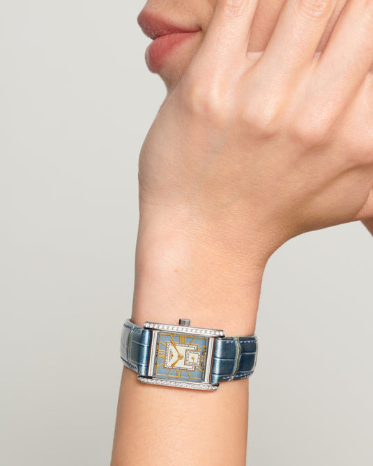 Longines Mini Dolcevita Quartz Watch, 21.50 X 29.00 Mm, Stainless Steel. L5.200.0.95.2