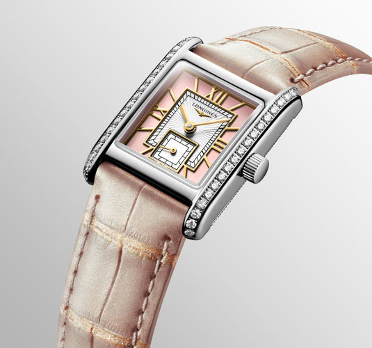 Longines Mini Dolcevita Quartz Watch, 21.50 X 29.00 Mm, Stainless Steel. L5.200.0.99.2