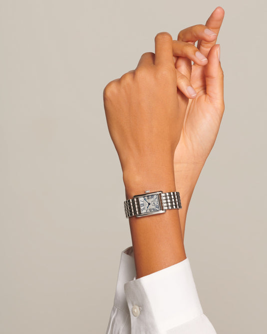 Longines Mini Dolcevita Quartz Watch, 21.50 X 29.00 Mm, Stainless Steel. L5.200.4.71.6