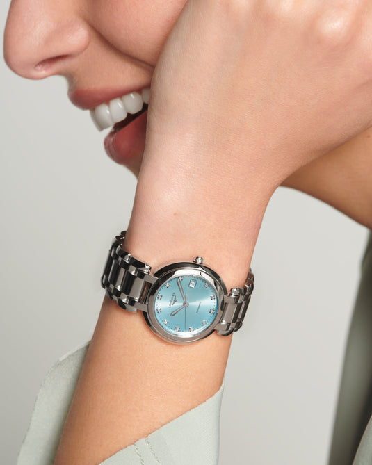 Longines Primaluna Automatic Watch, Ø 30.00 Mm, Stainless Steel. L8.113.4.90.6